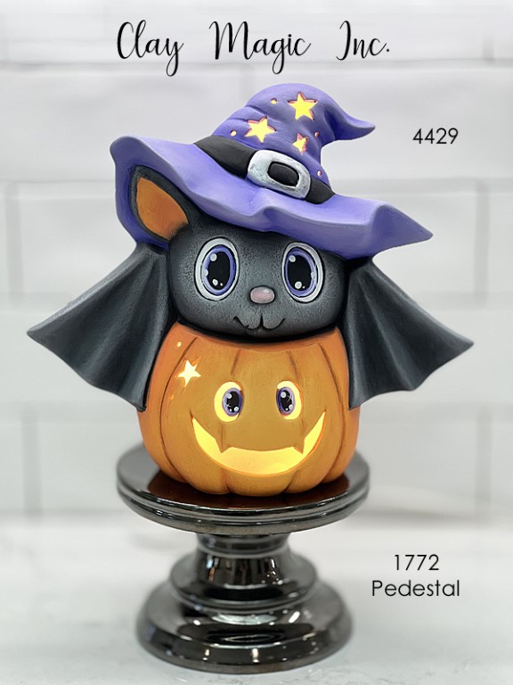 Clay Magic Ozzy Bat Crazy In Pumpkin CM-4429 - All Fired Up About