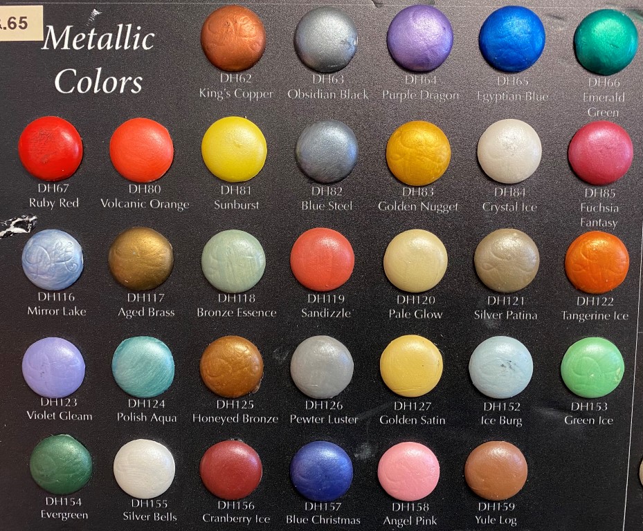 Doc Holliday Metallics All Fired Up About Ceramics LTD